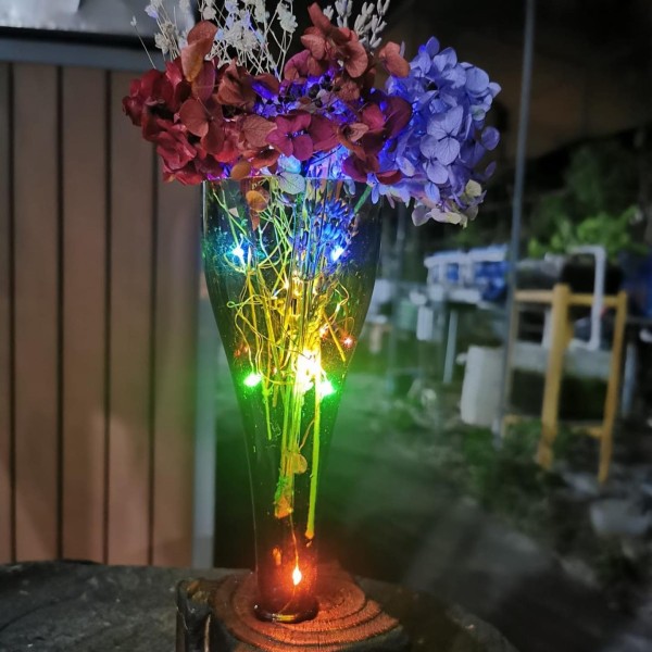 環保酒樽永生花座DIY工作坊