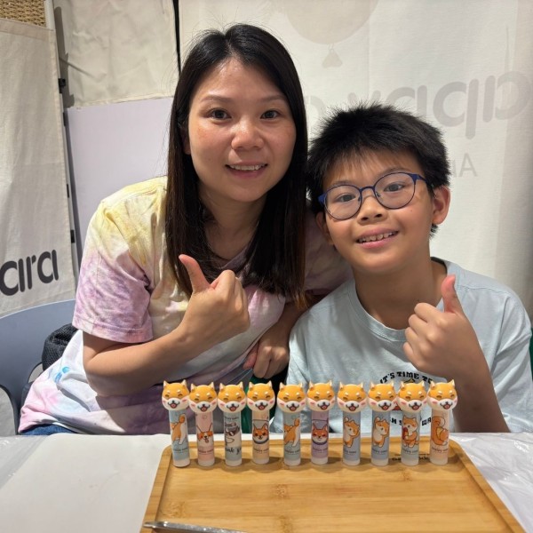 Shiba柴柴天然親子潤唇膏DIY工作坊 (10支)