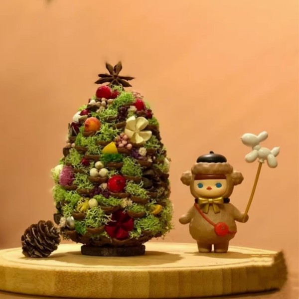 天然貴族松聖誕樹DIY工作坊