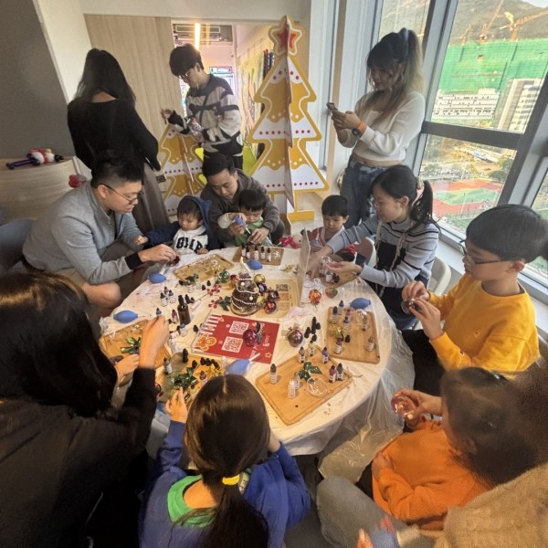酒精墨水聖誕球DIY工作坊