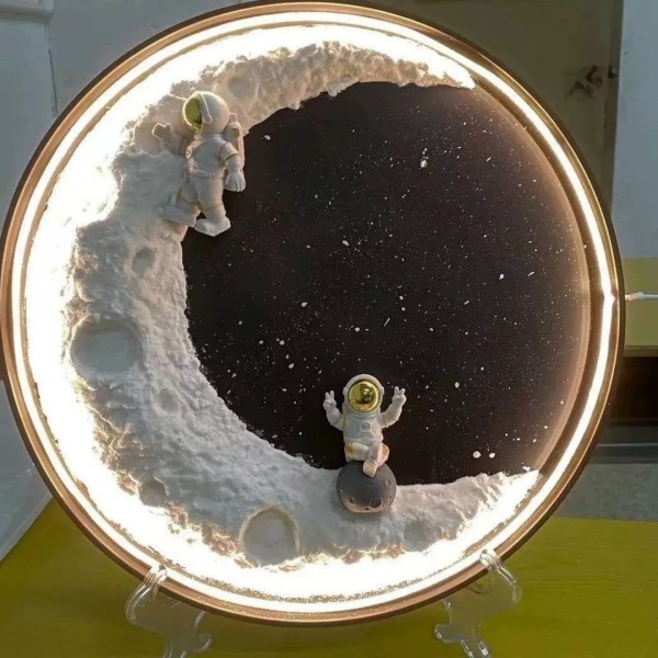 理肌畫月球燈DIY工作坊