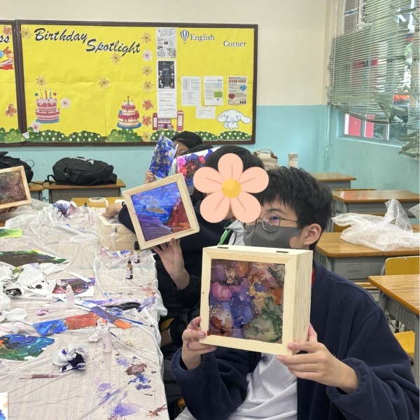 酒精墨水畫DIY工作坊